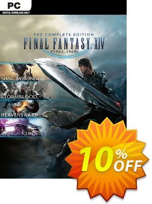 Final Fantasy XIV Online Complete Edition PC (US) Coupon, discount Final Fantasy XIV Online Complete Edition PC (US) Deal 2024 CDkeys. Promotion: Final Fantasy XIV Online Complete Edition PC (US) Exclusive Sale offer 