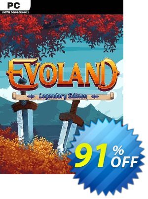 Evoland Legendary Edition PC offering deals Evoland Legendary Edition PC Deal 2024 CDkeys. Promotion: Evoland Legendary Edition PC Exclusive Sale offer 