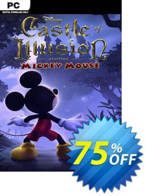 Castle of Illusion PC Coupon, discount Castle of Illusion PC Deal 2024 CDkeys. Promotion: Castle of Illusion PC Exclusive Sale offer 