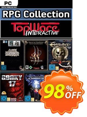 TopWare RPG Collection PC 優惠券，折扣碼 TopWare RPG Collection PC Deal 2024 CDkeys，促銷代碼: TopWare RPG Collection PC Exclusive Sale offer 