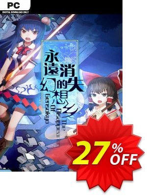 The Disappearing of Gensokyo PC割引コード・The Disappearing of Gensokyo PC Deal 2024 CDkeys キャンペーン:The Disappearing of Gensokyo PC Exclusive Sale offer 