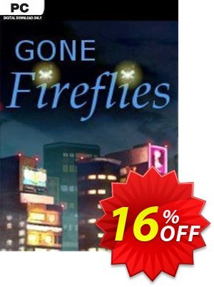 Gone Fireflies PC Coupon, discount Gone Fireflies PC Deal 2024 CDkeys. Promotion: Gone Fireflies PC Exclusive Sale offer 