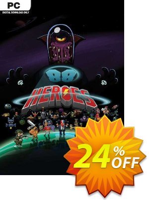 88 Heroes PC 優惠券，折扣碼 88 Heroes PC Deal 2024 CDkeys，促銷代碼: 88 Heroes PC Exclusive Sale offer 