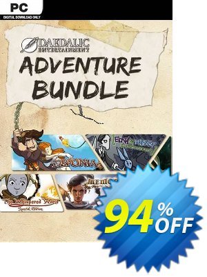 The Daedalic Adventure Bundle PC 優惠券，折扣碼 The Daedalic Adventure Bundle PC Deal 2024 CDkeys，促銷代碼: The Daedalic Adventure Bundle PC Exclusive Sale offer 