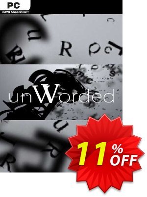 unWorded PC 優惠券，折扣碼 unWorded PC Deal 2024 CDkeys，促銷代碼: unWorded PC Exclusive Sale offer 