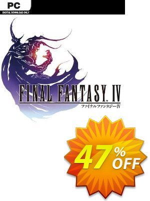 Final Fantasy IV PC割引コード・Final Fantasy IV PC Deal 2024 CDkeys キャンペーン:Final Fantasy IV PC Exclusive Sale offer 