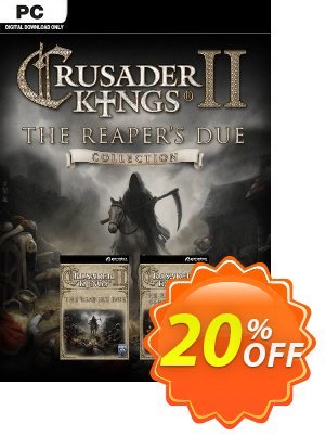Crusader Kings 2 - The Reaper&#039;s Due Collection PC 優惠券，折扣碼 Crusader Kings 2 - The Reaper&#039;s Due Collection PC Deal 2024 CDkeys，促銷代碼: Crusader Kings 2 - The Reaper&#039;s Due Collection PC Exclusive Sale offer 