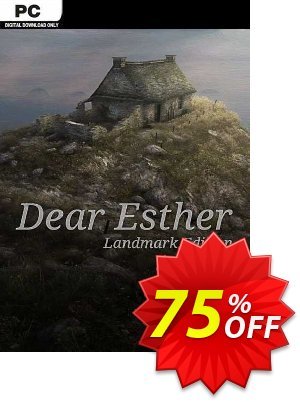 Dear Esther Landmark Edition PC Coupon, discount Dear Esther Landmark Edition PC Deal 2024 CDkeys. Promotion: Dear Esther Landmark Edition PC Exclusive Sale offer 