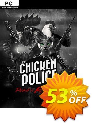 Chicken Police - Paint it RED PC Coupon discount Chicken Police - Paint it RED PC Deal 2024 CDkeys