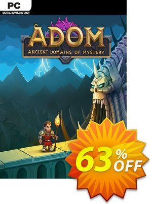 ADOM (Ancient Domains Of Mystery) PC 優惠券，折扣碼 ADOM (Ancient Domains Of Mystery) PC Deal 2024 CDkeys，促銷代碼: ADOM (Ancient Domains Of Mystery) PC Exclusive Sale offer 