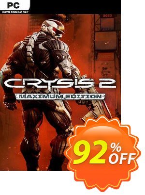 Crysis 2 Maximum Edition PC discount coupon Crysis 2 Maximum Edition PC Deal 2021 CDkeys - Crysis 2 Maximum Edition PC Exclusive Sale offer for iVoicesoft