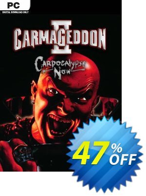 Carmageddon 2 Carpocalypse Now PC Coupon, discount Carmageddon 2 Carpocalypse Now PC Deal 2024 CDkeys. Promotion: Carmageddon 2 Carpocalypse Now PC Exclusive Sale offer 
