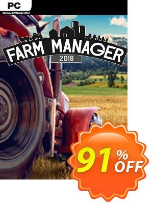 Farm Manager 2018 PC 優惠券，折扣碼 Farm Manager 2018 PC Deal 2024 CDkeys，促銷代碼: Farm Manager 2018 PC Exclusive Sale offer 