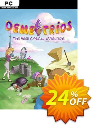 Demetrios - The BIG Cynical Adventure PC Coupon, discount Demetrios - The BIG Cynical Adventure PC Deal 2024 CDkeys. Promotion: Demetrios - The BIG Cynical Adventure PC Exclusive Sale offer 