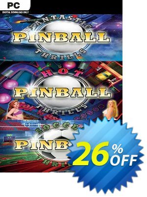 Pinball Thrills Triple Pack PC割引コード・Pinball Thrills Triple Pack PC Deal 2024 CDkeys キャンペーン:Pinball Thrills Triple Pack PC Exclusive Sale offer 