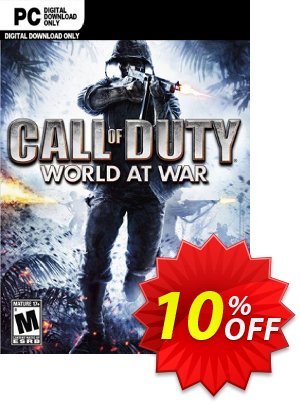 Call of Duty: World at War PC (Steam) discount coupon Call of Duty: World at War PC (Steam) Deal 2021 CDkeys - Call of Duty: World at War PC (Steam) Exclusive Sale offer for iVoicesoft