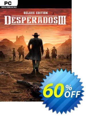 Desperados III - Deluxe Edition PC Coupon, discount Desperados III - Deluxe Edition PC Deal 2024 CDkeys. Promotion: Desperados III - Deluxe Edition PC Exclusive Sale offer 