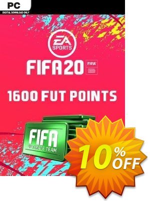 FIFA 20 Ultimate Team - 1600 FIFA Points PC (WW) discount coupon FIFA 20 Ultimate Team - 1600 FIFA Points PC (WW) Deal 2024 CDkeys - FIFA 20 Ultimate Team - 1600 FIFA Points PC (WW) Exclusive Sale offer 