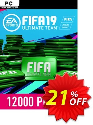 FIFA 19 - 12000 FUT Points PC discount coupon FIFA 19 - 12000 FUT Points PC Deal 2021 CDkeys - FIFA 19 - 12000 FUT Points PC Exclusive Sale offer for iVoicesoft