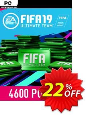 FIFA 19 - 4600 FUT Points PC discount coupon FIFA 19 - 4600 FUT Points PC Deal 2021 CDkeys - FIFA 19 - 4600 FUT Points PC Exclusive Sale offer for iVoicesoft