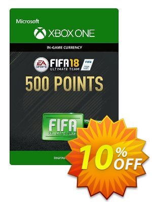 Fifa 18 - 500 FUT Points (Xbox One) discount coupon Fifa 18 - 500 FUT Points (Xbox One) Deal 2021 CDkeys - Fifa 18 - 500 FUT Points (Xbox One) Exclusive Sale offer 