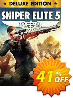 Sniper Elite 5 Deluxe Edition PC discount coupon Sniper Elite 5 Deluxe Edition PC Deal 2024 CDkeys - Sniper Elite 5 Deluxe Edition PC Exclusive Sale offer 