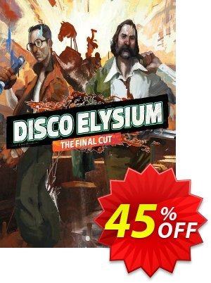 Disco Elysium - The Final Cut PC Coupon, discount Disco Elysium - The Final Cut PC Deal 2024 CDkeys. Promotion: Disco Elysium - The Final Cut PC Exclusive Sale offer 