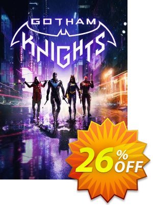 Gotham Knights PC discount coupon Gotham Knights PC Deal 2024 CDkeys - Gotham Knights PC Exclusive Sale offer 