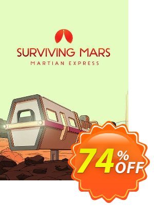 Surviving Mars: Martian Express PC - DLC kode diskon Surviving Mars: Martian Express PC - DLC Deal 2024 CDkeys Promosi: Surviving Mars: Martian Express PC - DLC Exclusive Sale offer 