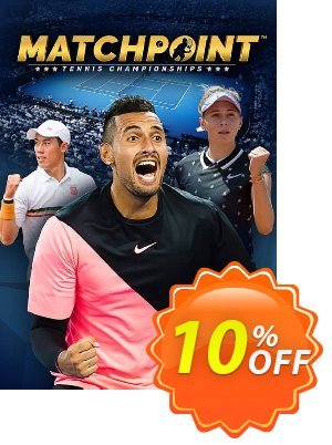Matchpoint - Tennis Championships PC Coupon, discount Matchpoint - Tennis Championships PC Deal 2024 CDkeys. Promotion: Matchpoint - Tennis Championships PC Exclusive Sale offer 