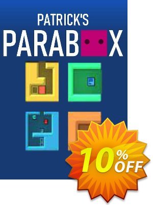 Patrick&#039;s Parabox PC Coupon, discount Patrick&#039;s Parabox PC Deal 2024 CDkeys. Promotion: Patrick&#039;s Parabox PC Exclusive Sale offer 