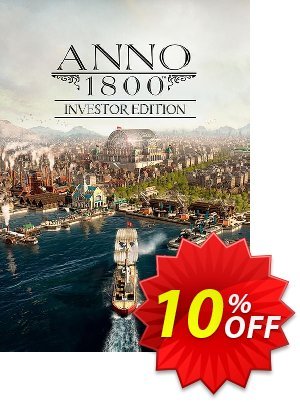 Anno 1800 - Investor Edition PC discount coupon Anno 1800 - Investor Edition PC Deal 2024 CDkeys - Anno 1800 - Investor Edition PC Exclusive Sale offer 