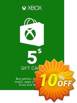 Xbox Gift Card - 5 USD割引コード・Xbox Gift Card - 5 USD Deal 2024 CDkeys キャンペーン:Xbox Gift Card - 5 USD Exclusive Sale offer 