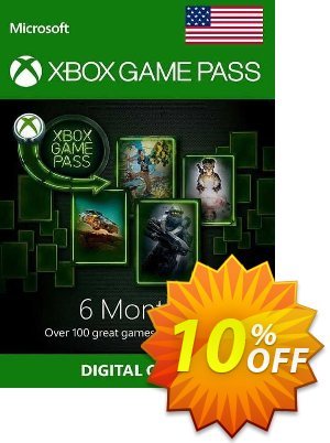 6 Month Xbox Game Pass Xbox One (USA) Coupon discount 6 Month Xbox Game Pass Xbox One (USA) Deal 2024 CDkeys