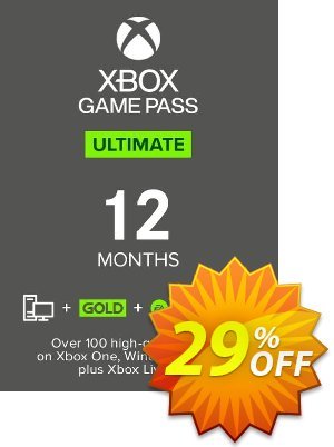 12 Month Xbox Game Pass Ultimate Xbox One / PC Coupon discount 12 Month Xbox Game Pass Ultimate Xbox One / PC Deal 2024 CDkeys