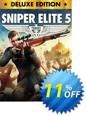 Sniper Elite 5 Deluxe Edition Xbox One/Xbox Series X|S (US) 프로모션 코드 Sniper Elite 5 Deluxe Edition Xbox One/Xbox Series X|S (US) Deal 2024 CDkeys 프로모션: Sniper Elite 5 Deluxe Edition Xbox One/Xbox Series X|S (US) Exclusive Sale offer 