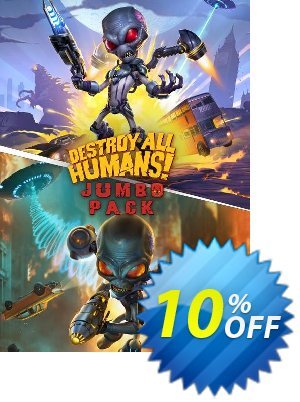 Destroy All Humans! 2 - Jumbo Pack Xbox One/ Xbox Series X|S (US) offering deals Destroy All Humans! 2 - Jumbo Pack Xbox One/ Xbox Series X|S (US) Deal 2024 CDkeys. Promotion: Destroy All Humans! 2 - Jumbo Pack Xbox One/ Xbox Series X|S (US) Exclusive Sale offer 