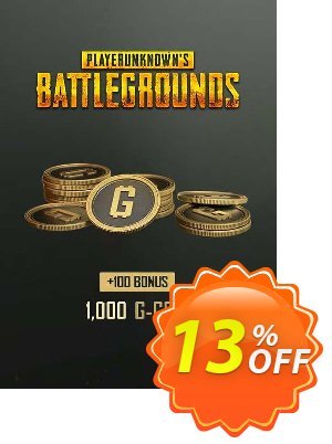 PlayerUnknowns Battlegrounds 1100 G-Coins Xbox discount coupon PlayerUnknowns Battlegrounds 1100 G-Coins Xbox Deal 2021 CDkeys - PlayerUnknowns Battlegrounds 1100 G-Coins Xbox Exclusive Sale offer 