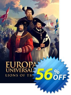 Europa Universalis IV: Lions of the North PC - DLC促销 Europa Universalis IV: Lions of the North PC - DLC Deal 2021 CDkeys