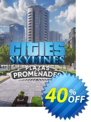 Cities: Skylines - Plazas & Promenades PC - DLC促销 Cities: Skylines - Plazas & Promenades PC - DLC Deal 2021 CDkeys