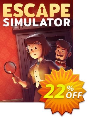 Escape Simulator PC discount coupon Escape Simulator PC Deal 2024 CDkeys - Escape Simulator PC Exclusive Sale offer 