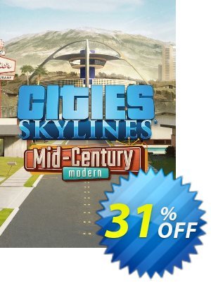 Cities: Skylines - Content Creator Pack: Mid-Century Modern PC - DLC促销 Cities: Skylines - Content Creator Pack: Mid-Century Modern PC - DLC Deal 2021 CDkeys