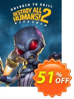 Destroy All Humans! 2 - Reprobed: Dressed to Skill Edition + Bonus PC促销 Destroy All Humans! 2 - Reprobed: Dressed to Skill Edition + Bonus PC Deal 2021 CDkeys