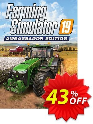 Farming Simulator 19: Ambassador Edition PC (GIANTS)销售折让 Farming Simulator 19: Ambassador Edition PC (GIANTS) Deal 2024 CDkeys