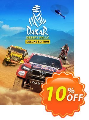 Dakar Desert Rally - Deluxe Edition PC offering deals Dakar Desert Rally - Deluxe Edition PC Deal 2024 CDkeys. Promotion: Dakar Desert Rally - Deluxe Edition PC Exclusive Sale offer 