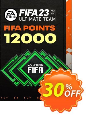 FIFA 23 ULTIMATE TEAM 12000 POINTS PC销售折让 FIFA 23 ULTIMATE TEAM 12000 POINTS PC Deal 2024 CDkeys