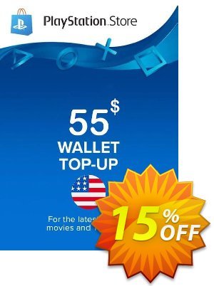 PlayStation Network (PSN) Card - $55 (USA) offering deals PlayStation Network (PSN) Card - $55 (USA) Deal CDkeys. Promotion: PlayStation Network (PSN) Card - $55 (USA) Exclusive Sale offer