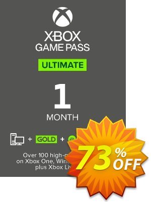 1 Month Xbox Game Pass Ultimate Xbox One / PC (Non-Stackable) offer 1 Month Xbox Game Pass Ultimate Xbox One / PC (Non-Stackable) Deal CDkeys. Promotion: 1 Month Xbox Game Pass Ultimate Xbox One / PC (Non-Stackable) Exclusive Sale offer