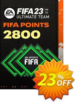 FIFA 23 ULTIMATE TEAM 2800 POINTS XBOX ONE/XBOX SERIES X|S offer FIFA 23 ULTIMATE TEAM 2800 POINTS XBOX ONE/XBOX SERIES X|S Deal CDkeys. Promotion: FIFA 23 ULTIMATE TEAM 2800 POINTS XBOX ONE/XBOX SERIES X|S Exclusive Sale offer