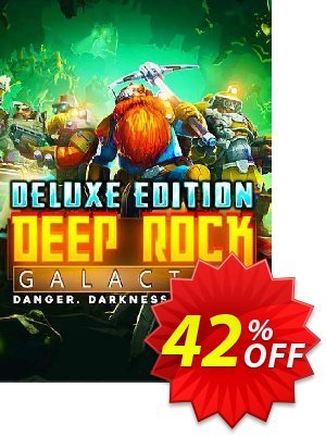 Deep Rock Galactic Deluxe Edition PC割引コード・Deep Rock Galactic Deluxe Edition PC Deal CDkeys キャンペーン:Deep Rock Galactic Deluxe Edition PC Exclusive Sale offer